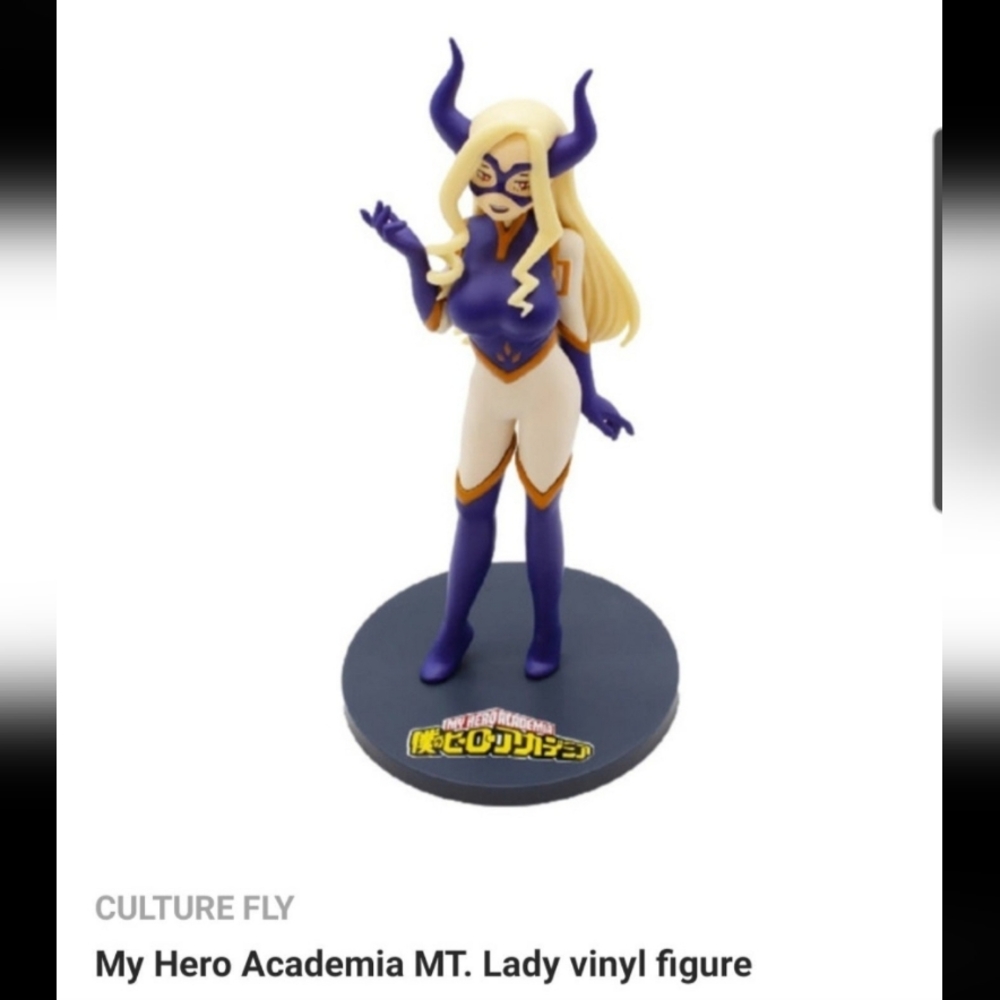 NIB My Hero Academia MT. Lady Vinyl Figure